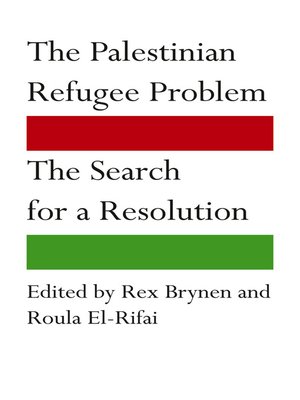 cover image of The Palestinian Refugee Problem